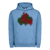 Pigment Pebble Blue Christmas glitter patch Urban Hoodie - AdoDesignShop