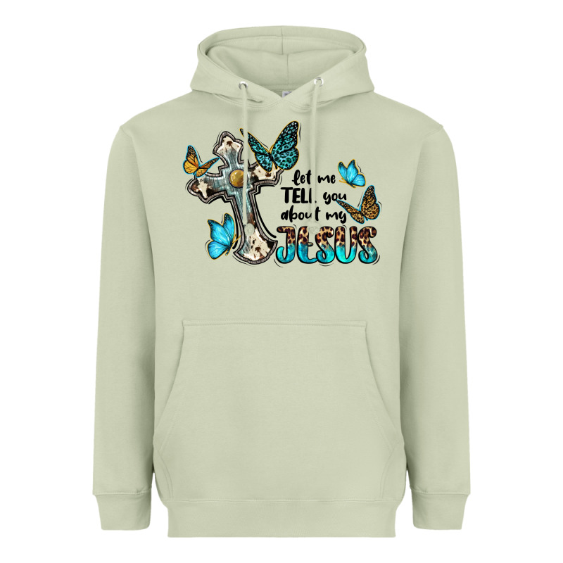 Let Me Tell You About My Jesus Heavyweight Hoodie by BarkalooDesign | Teevron