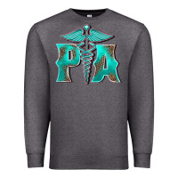 Charcoal Heather physician medical symbol assistant nurse Premium Sweatshirt - BarkalooDesign