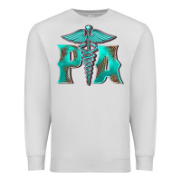 Dove Grey physician medical symbol assistant nurse Premium Sweatshirt - BarkalooDesign