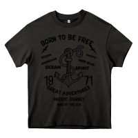 Asphalt Born To Be Free Sea Heavy Core Tee - Bettercallsaul