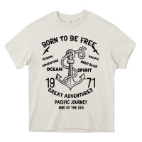 Cream Born To Be Free Sea Heavy Core Tee - Bettercallsaul