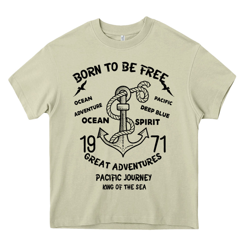 Born To Be Free Sea Heavy Core Tee by Bettercallsaul | Teevron