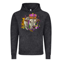 Vintage Black charolais mardi gras Vintage Hoodie - OliviaCreatesArt