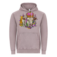 Charolais Mardi Gras Vintage Hoodie | Teevron