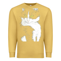 Antique Gold tuxedo cat t  shirt tuxedo cat t  shirt Premium Sweatshirt - longCreatives