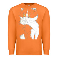 Carrot tuxedo cat t  shirt tuxedo cat t  shirt Premium Sweatshirt - longCreatives