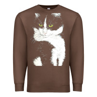 Chestnut tuxedo cat t  shirt tuxedo cat t  shirt Premium Sweatshirt - longCreatives