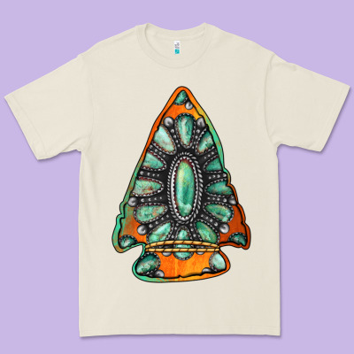 Gemstone Arrowhead Premium Tee Designed By Jasminsmagicworld