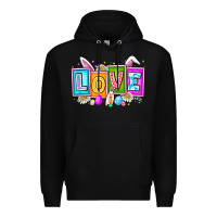 Black Love Easter Premium Hoodie - CowhideDigitalArt
