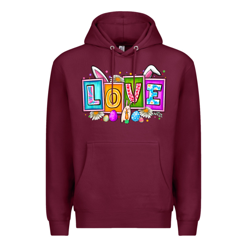 Love Easter Premium Hoodie by CowhideDigitalArt | Teevron
