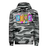 Slate Camo Love Easter Premium Hoodie - CowhideDigitalArt