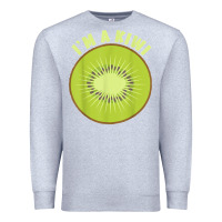 Heather Grey I_m A Kiwi Halloween Costumes Gifts Men Women Kids Premium Sweatshirt - longCreatives