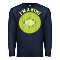Navy I_m A Kiwi Halloween Costumes Gifts Men Women Kids Premium Sweatshirt - longCreatives