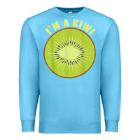 Ocean Blue I_m A Kiwi Halloween Costumes Gifts Men Women Kids Premium Sweatshirt - longCreatives