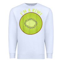 White I_m A Kiwi Halloween Costumes Gifts Men Women Kids Premium Sweatshirt - longCreatives