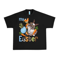 Black My first Easter Boy Easter Day Urban Heavy Tee - HowdyJamesFarm