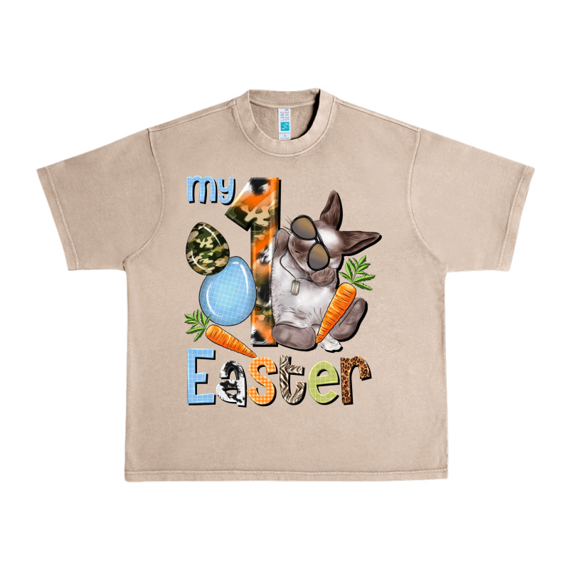 My First Easter Boy Easter Day Urban Heavy Tee by HowdyJamesFarm | Teevron