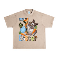French Oak My first Easter Boy Easter Day Urban Heavy Tee - HowdyJamesFarm