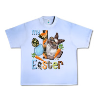 Grape Ice My first Easter Boy Easter Day Urban Heavy Tee - HowdyJamesFarm