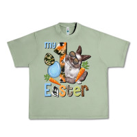 Oil Green My first Easter Boy Easter Day Urban Heavy Tee - HowdyJamesFarm