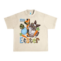 Sandshell My first Easter Boy Easter Day Urban Heavy Tee - HowdyJamesFarm