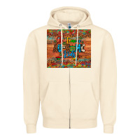 Sandshell i teach au some kids Zipper Hoodie - Artiststas