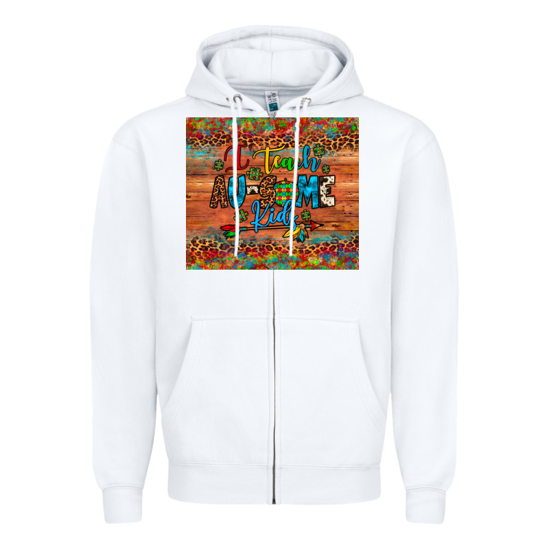 I Teach Au Some Kids Zipper Hoodie by Artiststas | Teevron