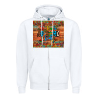 White i teach au some kids Zipper Hoodie - Artiststas