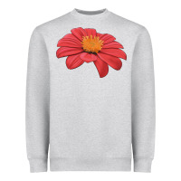 Heather Grey del sol sunflower Heavyweight Sweatshirt - LillyAllenDesigns