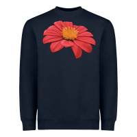 Navy del sol sunflower Heavyweight Sweatshirt - LillyAllenDesigns