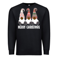 Black african american gnome halloween thanksgiving christmas Premium Sweatshirt - longCreatives