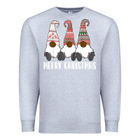 Heather Grey african american gnome halloween thanksgiving christmas Premium Sweatshirt - longCreatives