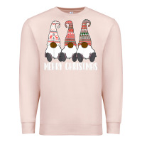 Pale Pink african american gnome halloween thanksgiving christmas Premium Sweatshirt - longCreatives