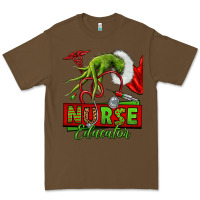 Cacao grinch hand nurse educator Premium Tee - NancyCooperArtShop