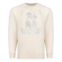 Sandshell The Lovers Tarot Card Skeleton Valentines Halloween Occult Premium Sweatshirt - longCreatives