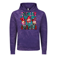 Cloud Purple chillin with my gnomies olivia Vintage Hoodie - OliviaCreatesArt