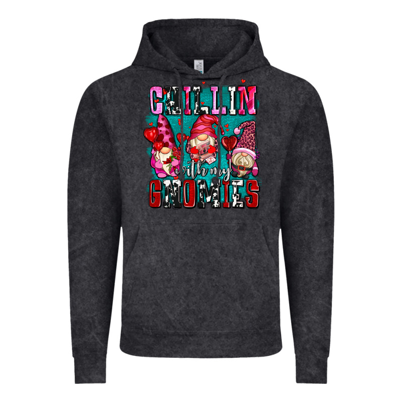 Chillin With My Gnomies Olivia Vintage Hoodie by OliviaCreatesArt | Teevron