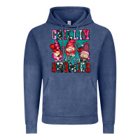 Vintage Denim chillin with my gnomies olivia Vintage Hoodie - OliviaCreatesArt