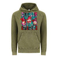 Vintage Olive chillin with my gnomies olivia Vintage Hoodie - OliviaCreatesArt