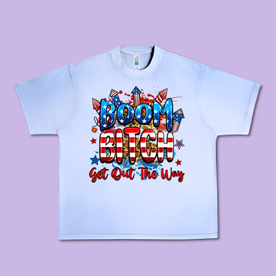 Boom Bitch Get Out The Way Urban Heavy Tee Designed By Ranaportraitstore