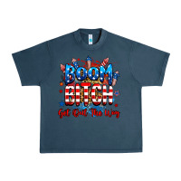 Midnight Navy boom bitch get out the way Urban Heavy Tee - RanaPortraitStore