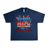 Navy boom bitch get out the way Urban Heavy Tee - RanaPortraitStore