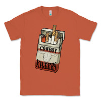 Copper Cowboy killers cigarette package Classic Tee - HowdyJamesFarm