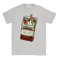 Moon Dust Cowboy killers cigarette package Classic Tee - HowdyJamesFarm