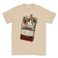 Mushroom Cowboy killers cigarette package Classic Tee - HowdyJamesFarm
