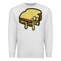 Oatmeal Heather foodie t  shirt grilled cheese sandwich t  shirt Premium Sweatshirt - longCreatives