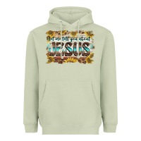 Matcha let me tell you about jesus Heavyweight Hoodie - BarkalooDesign