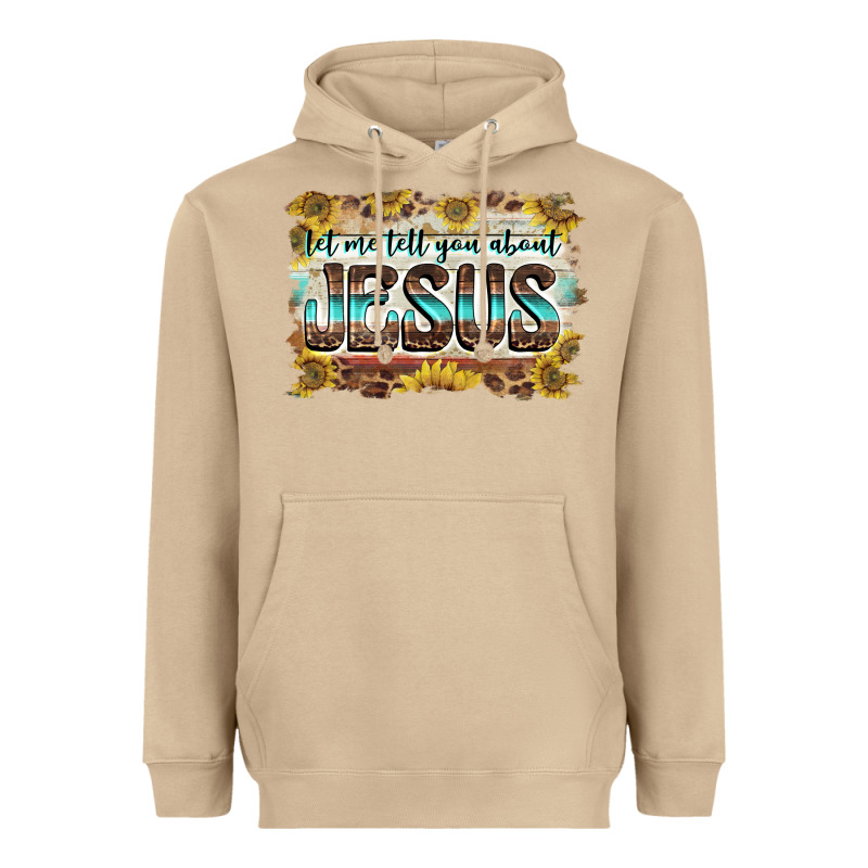 Let Me Tell You About Jesus Heavyweight Hoodie by BarkalooDesign | Teevron