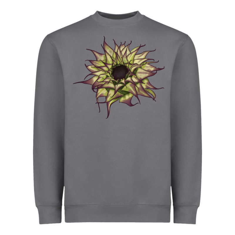 Sun   Fill Purple Sunflower Heavyweight Sweatshirt by LillyAllenDesigns | Teevron